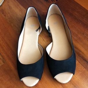 Black flats